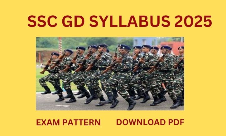 ssc gd syllabus 2025