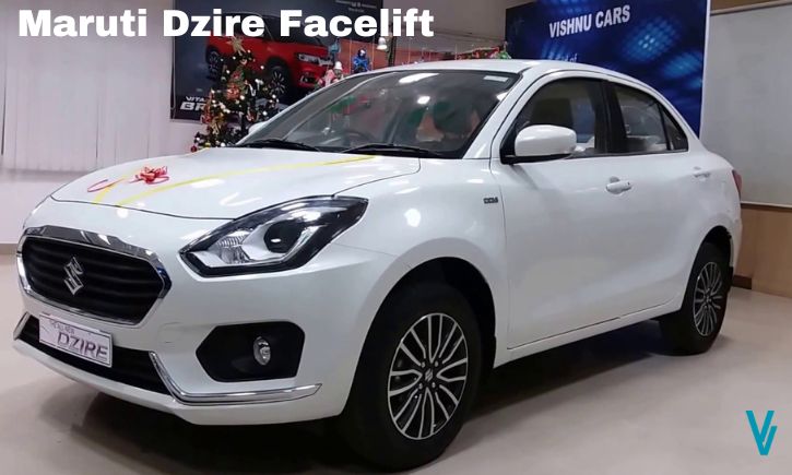 Maruti Dzire Facelift